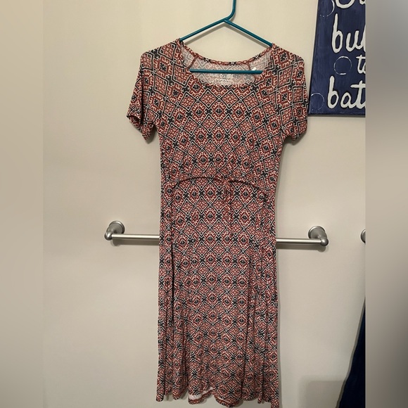 Latched Mama Drawstring Dress - Picture 1 of 1
